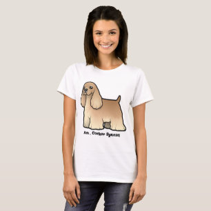 Camiseta cocker spaniel estadounidense