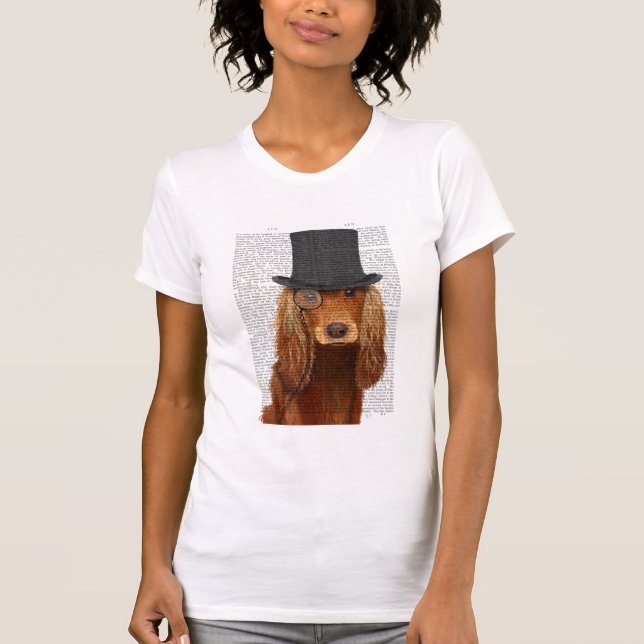 Camiseta Cocker Spaniel, Hound formal y Gorra (Anverso)