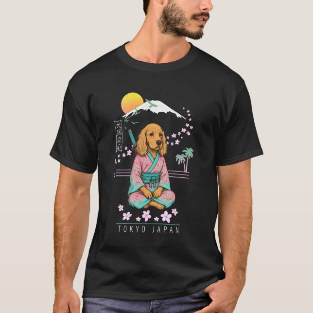 Camiseta Cocker Spaniel Inglés (Anverso)