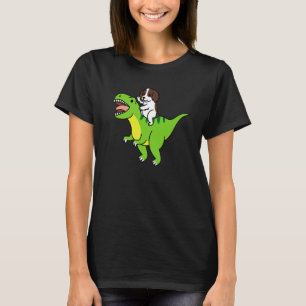 Camiseta Cocker Spaniel Inglés de Springer montando perro d