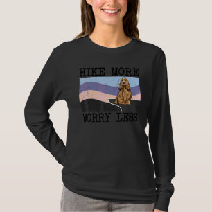 Camiseta Cocker Spaniel Inglés Hike Más Preocúpate Menos Gr