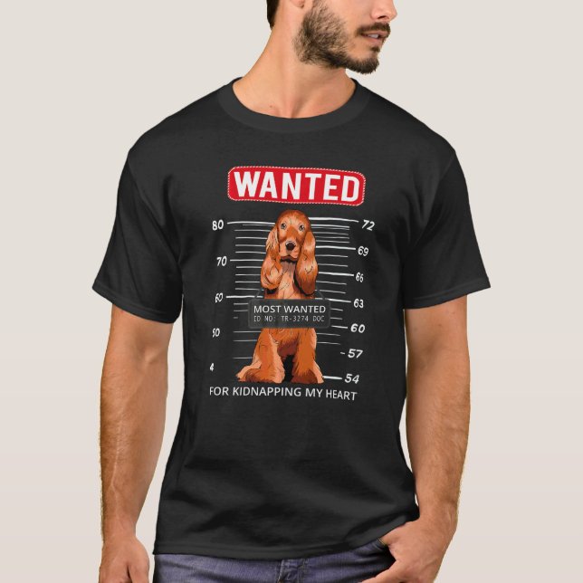 Camiseta Cocker Spaniel Inglés Raza de Perro  10 (Anverso)