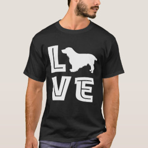 Camiseta Cocker Spaniel Love Word Cute Vintage Retro Dog