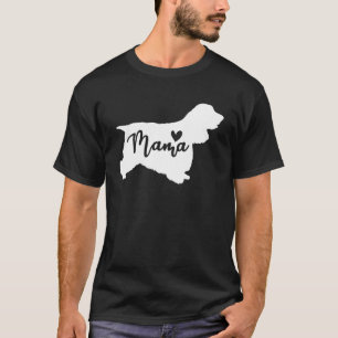 Camiseta Cocker Spaniel Mama Dog Mom Dog Dueño
