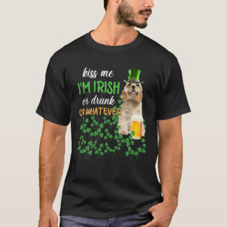 Camiseta Cocker Spaniel Me Besa Soy Irlandés, Borracho O Tr