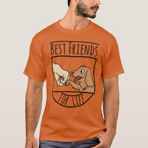 Camiseta Cocker Spaniel Mejor amigo de Friends For Life