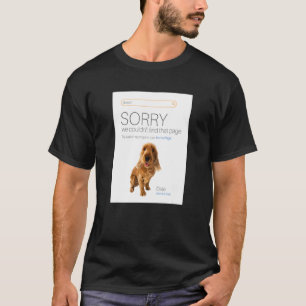 Camiseta Cocker Spaniel Online Shop Ecommerce Vendedor 404