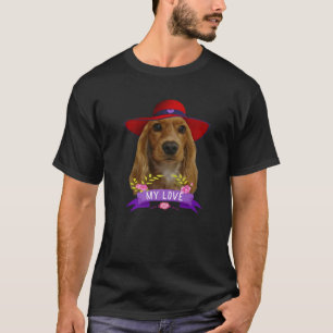 Camiseta Cocker Spaniel Pop Art Love Cocker Spaniels Dad Mo