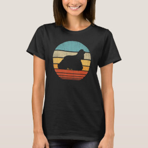 Camiseta Cocker Spaniel Retro Vintage Los años 60 Perro ata