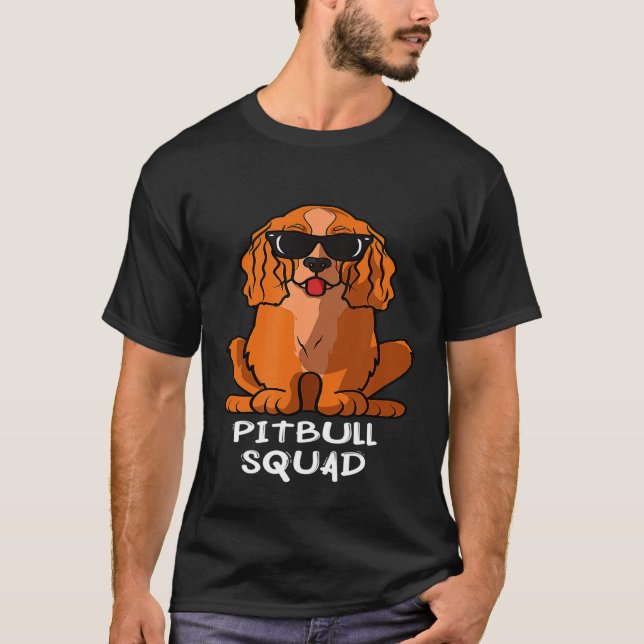 Camiseta Cocker Spaniel Squad Funny Dog Love-R (Anverso)