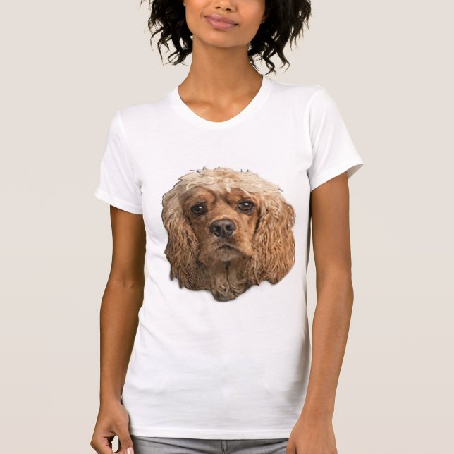 Camiseta Cocker spaniel T-Shirt (Anverso)