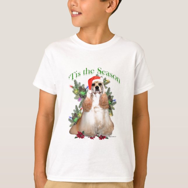 Camiseta Cocker Spaniel ‘Tis (Anverso)