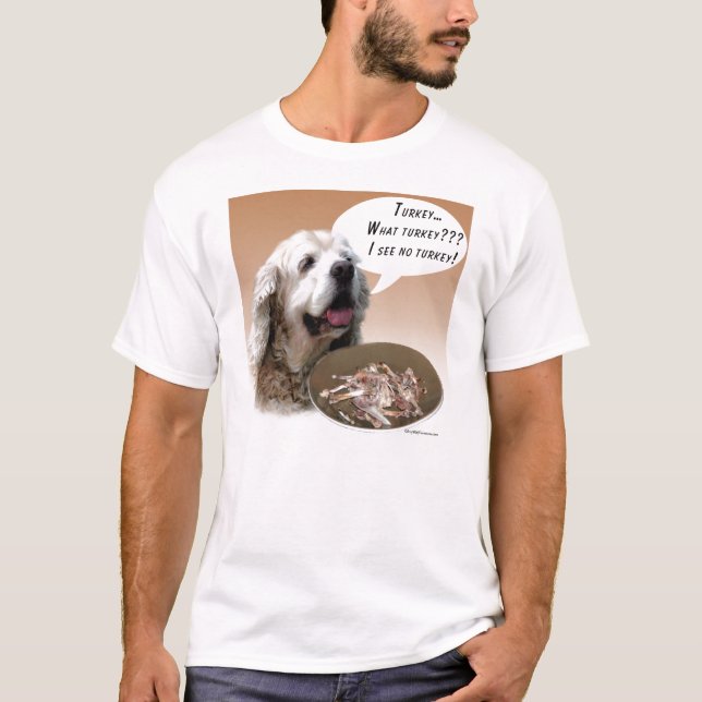 Camiseta Cocker Spaniel Turkey (Anverso)