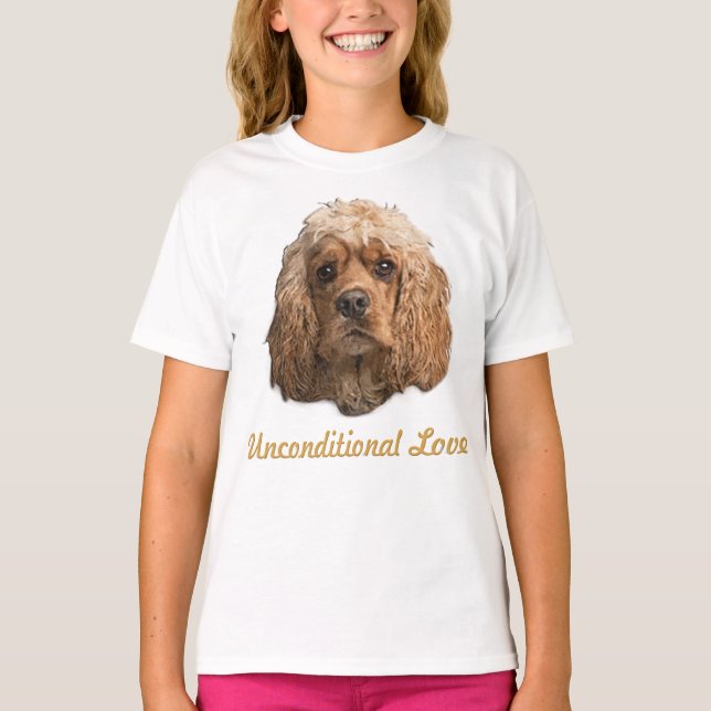 Camiseta cocker Spaniels (Anverso)