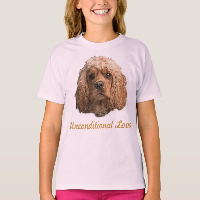 Camiseta cocker Spaniels (Anverso)