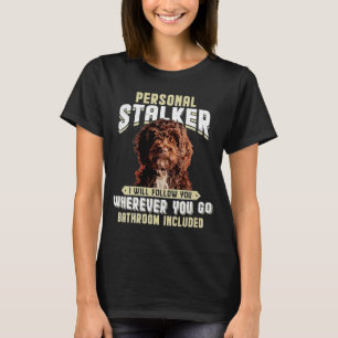 Camiseta Cockerpoo Personal Stalker Te Seguiré Donde