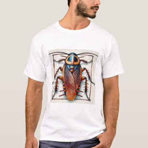 Camiseta Cockroach dorsal view 230924IREF241 - Watercolor