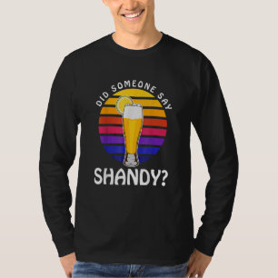 Camiseta Cocktail de cerveza de verano que alguien dijo "Sh