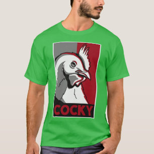 Camiseta Cocky Rooster Funny Vintage Rooster