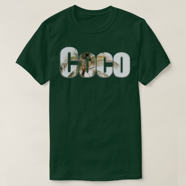Camiseta Coco (Diseño del anverso)