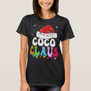 Camiseta Coco Claus Graciosa Familia De Navidad Que Coincid
