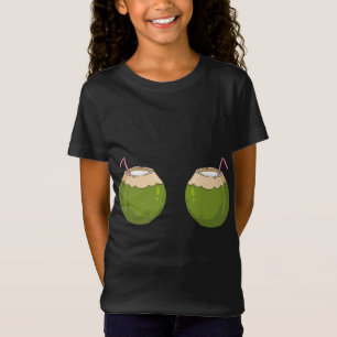 Camiseta Coco de verano Bra Funny Coconut
