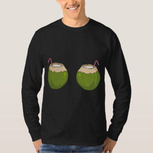 Camiseta Coco de verano Bra Funny Coconut