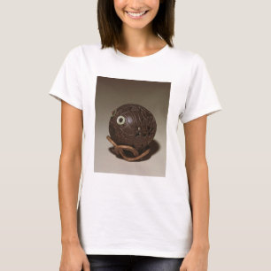 Camiseta Coco esculpido en una cara, c.1895