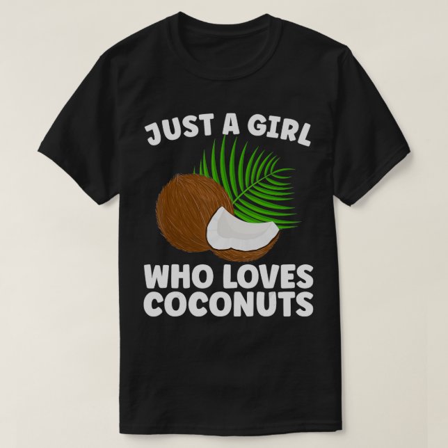 Camiseta Coco Guay Para Chicas Mujeres Niños Verano Hawái (Diseño del anverso)