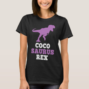 Camiseta Coco-saurus Rex Dino Dinosaurio Cocosaurus Diverti