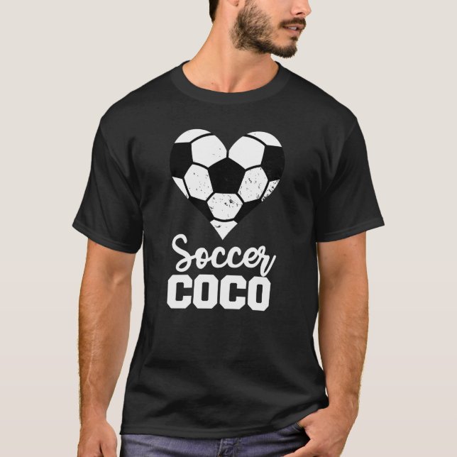 Camiseta Coco Soccer Soccer Heart Abuela Coco (Anverso)