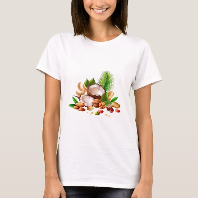 Camiseta Coco tropical (Anverso)