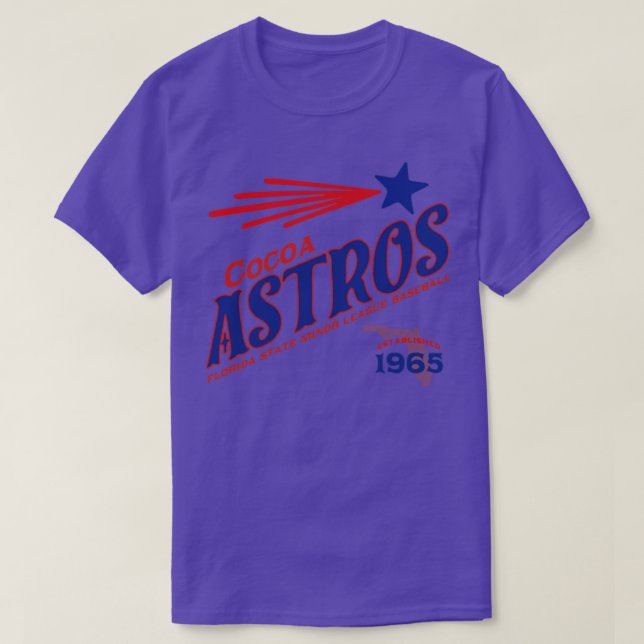 Camiseta Cocoa Astros (Diseño del anverso)