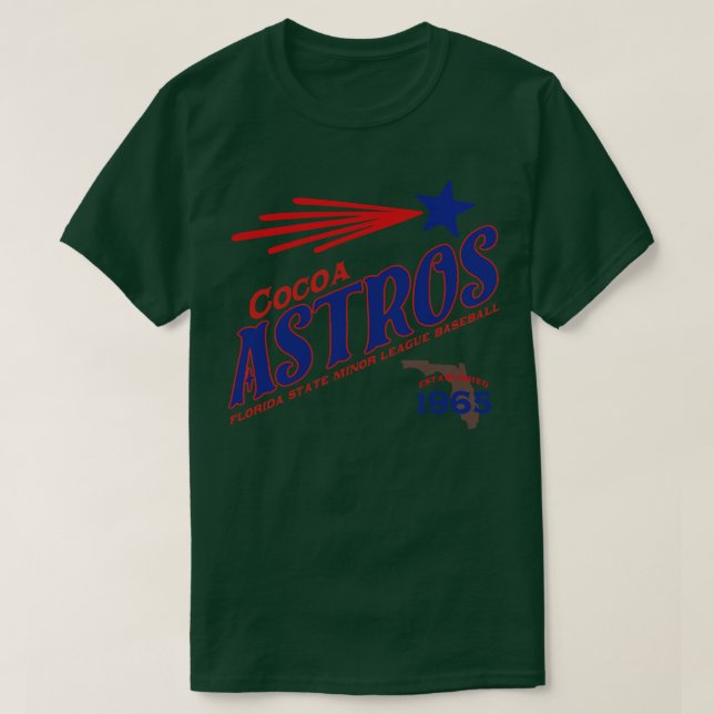 Camiseta Cocoa Astros (Diseño del anverso)