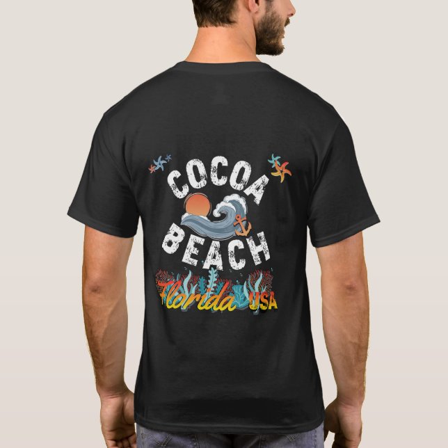 Camiseta Cocoa Beach, Florida (Reverso)