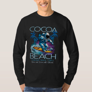 Camiseta Cocoa Beach Florida Gateway to Space Surfing Astro