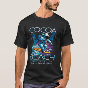 Camiseta Cocoa Beach Florida Gateway to Space Surfing Astro