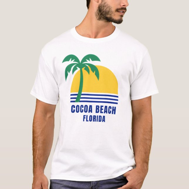Camiseta Cocoa Beach Florida T-Shirt (Anverso)