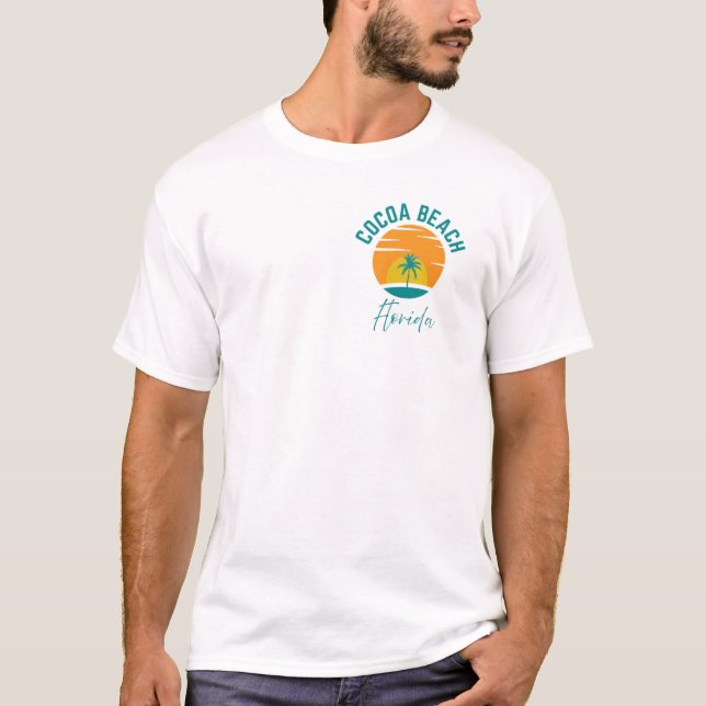 Camiseta Cocoa Beach Florida T-Shirt (Anverso)