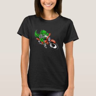 Camiseta Cocodile Alligator Dirt Bike Mot Mot Mot