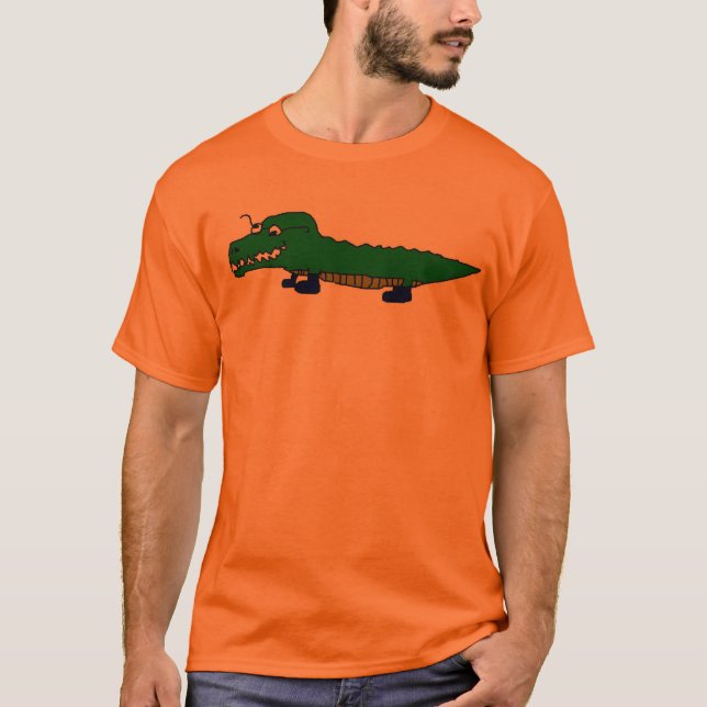 Camiseta cocodrilo (Anverso)