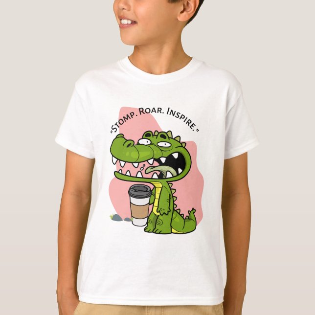 Camiseta cocodrilo (Anverso)