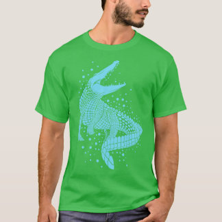 Camiseta Cocodrilo azul