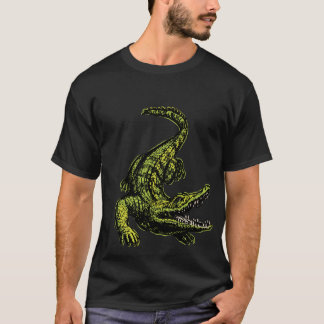 Camiseta cocodrilo clásico vintage