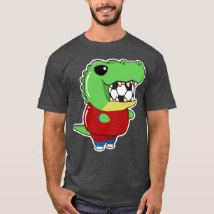 Camiseta Cocodrilo como jugador con bola