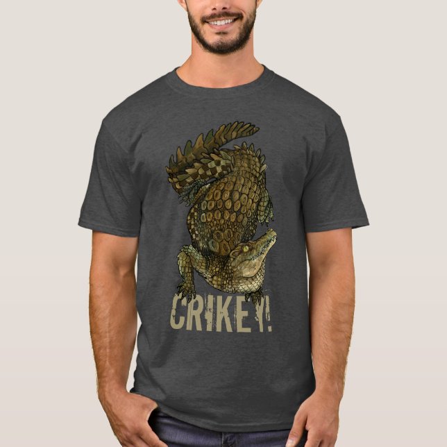 Camiseta ¡Cocodrilo Crikey! (Anverso)