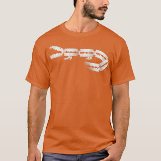 Camiseta cocodrilo de afeitar