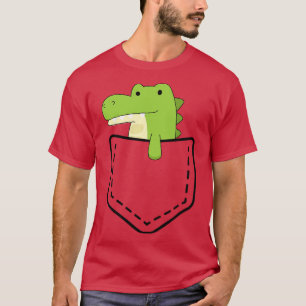 Camiseta Cocodrilo de bolsillo