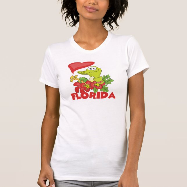 Camiseta Cocodrilo de la Florida (Anverso)