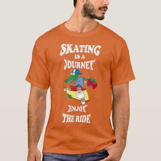 Camiseta Cocodrilo de patinaje